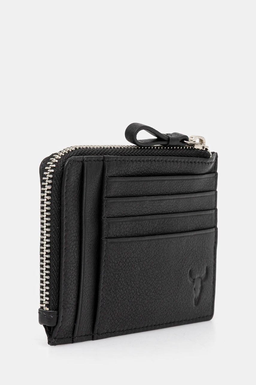 Кожаный чехол на карты Medicine цвет чёрный