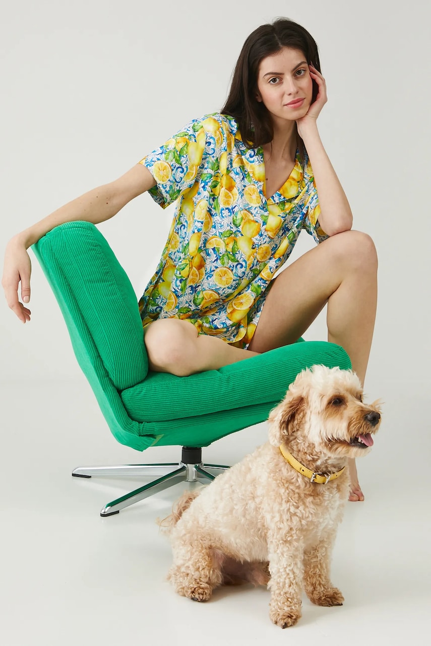 Medicine pijama multicolor pentru femei