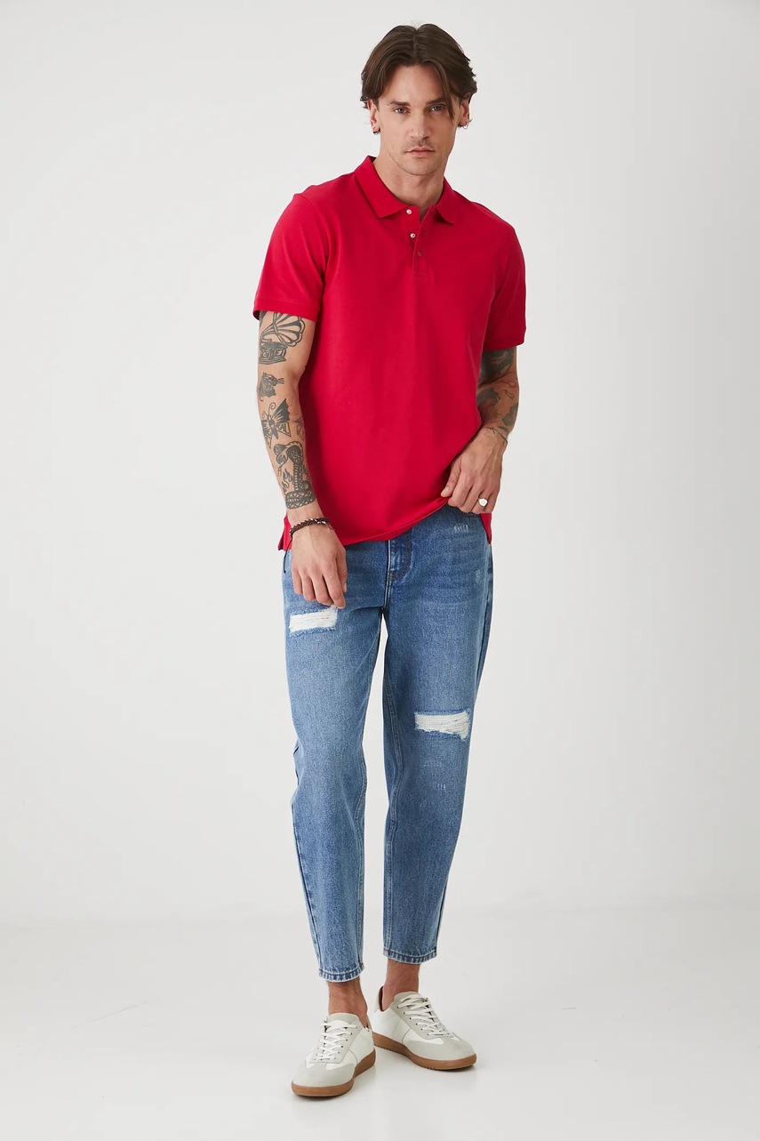 Поло Medicine цвет розовый однотонная