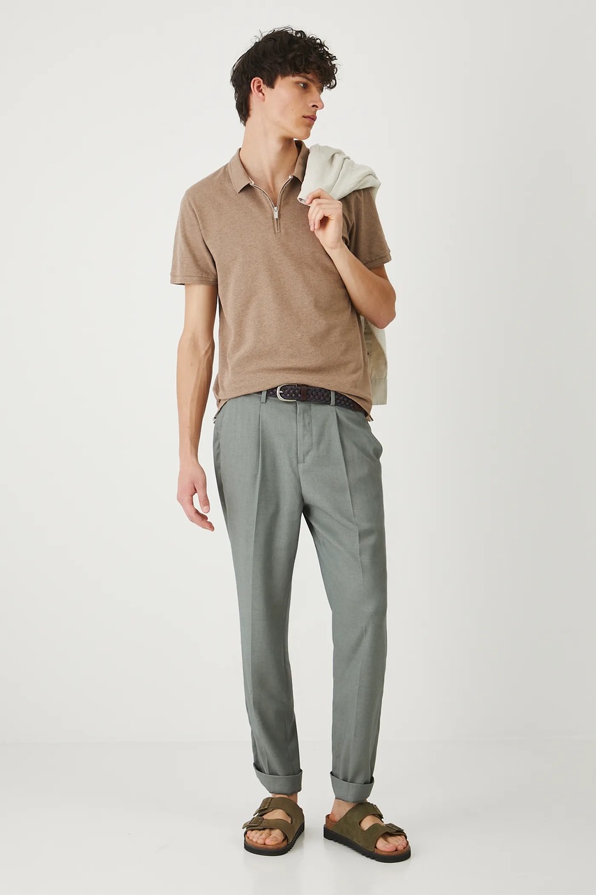 Поло Medicine цвет бежевый меланж