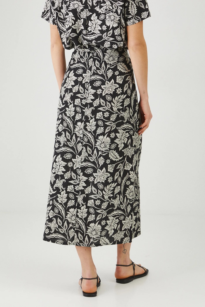 Sukně s příměsí lnu Medicine (obrázek 4)