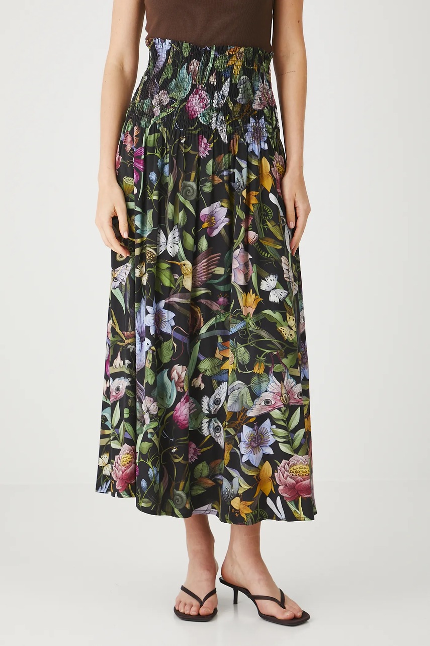 Юбка Medicine цвет чёрный maxi расклешённая