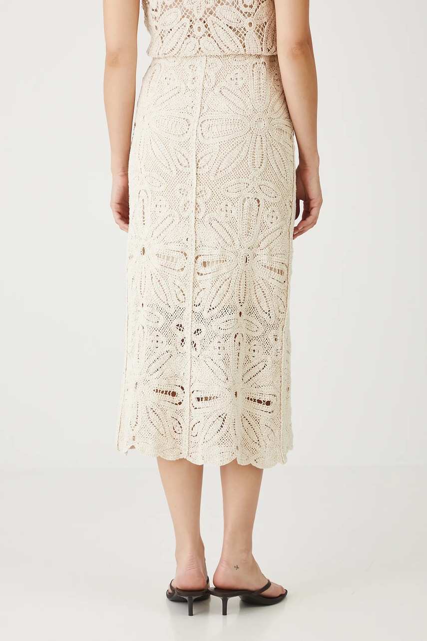 Юбка Medicine цвет бежевый midi прямая