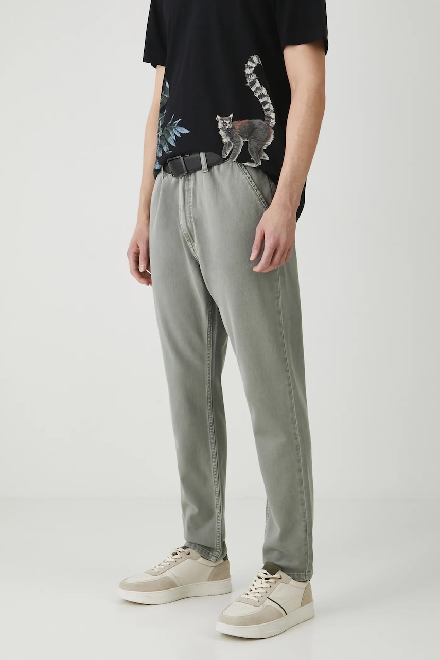 Medicine blugi din bumbac culoarea verde Medicine blugi din bumbac culoarea verde