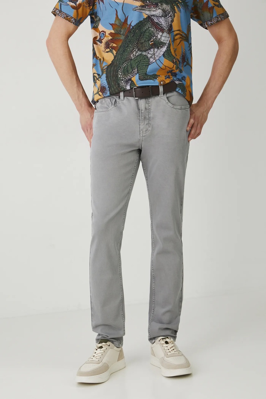 Medicine jeansi culoarea gri