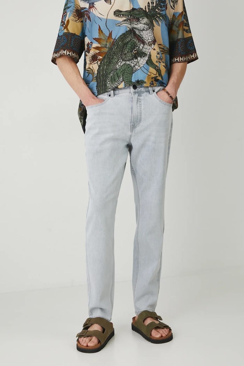 Medicine jeansi culoarea gri