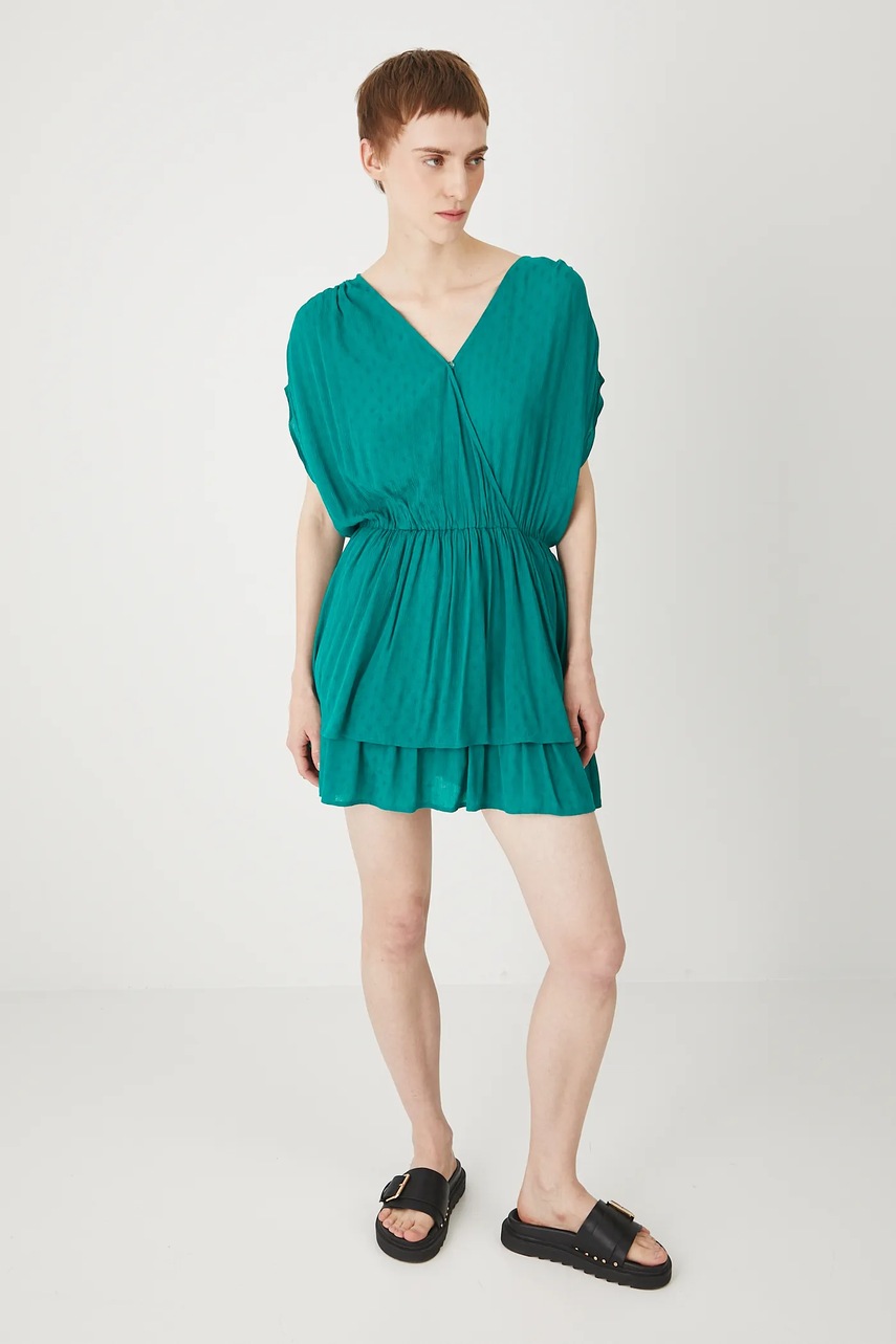 Комбинезон Medicine цвет зелёный острое декольте