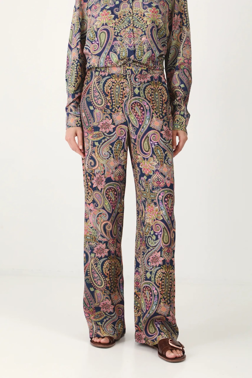 Medicine pantaloni femei, lat, high waist