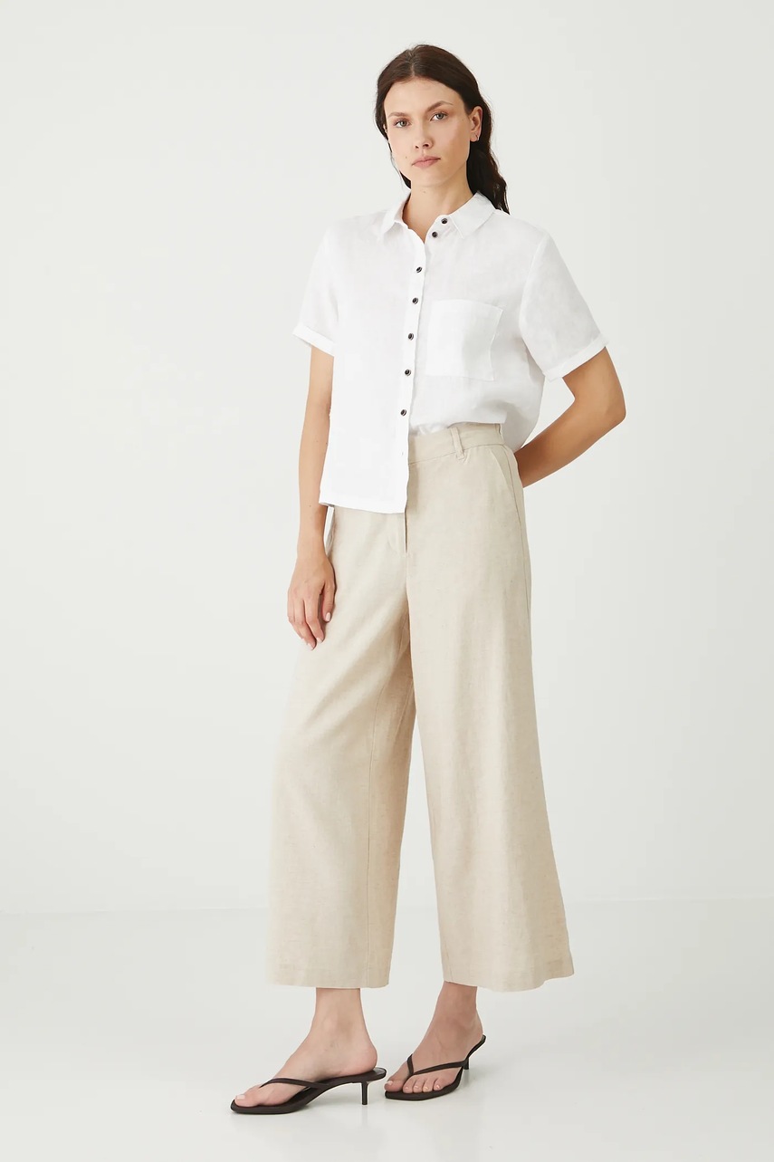 Lněné kalhoty Medicine (obrázek 4)