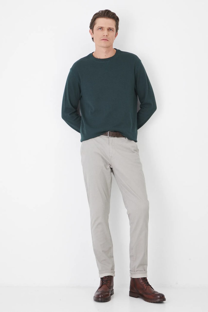 Medicine pantaloni barbati, culoarea gri, mulata Medicine pantaloni barbati, culoarea gri, mulata