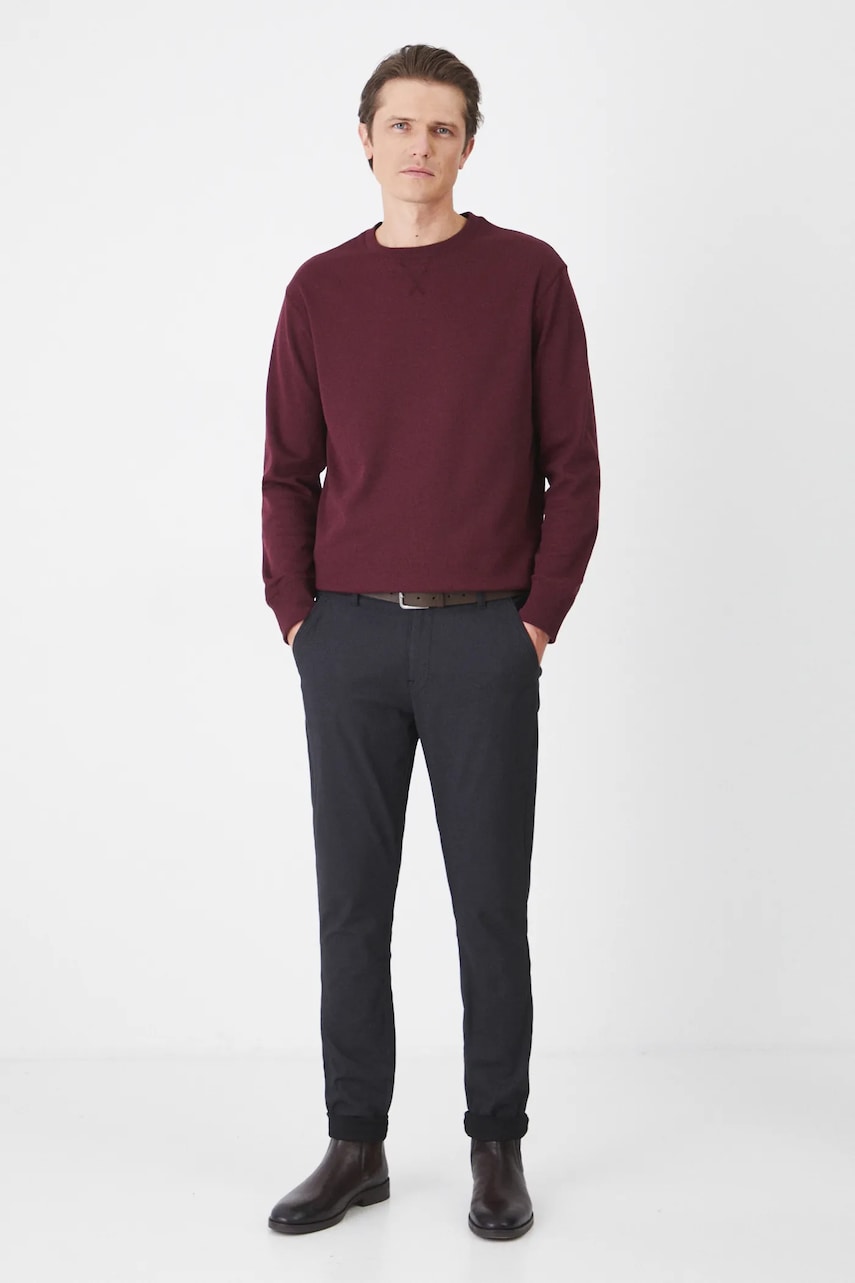 Medicine pantaloni culoarea negru, mulata