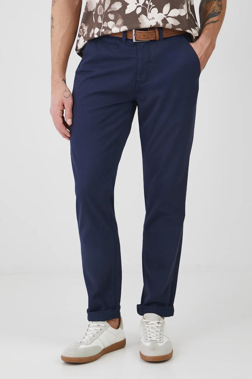 Medicine pantaloni barbati, culoarea albastru marin, mulata Medicine pantaloni barbati, culoarea albastru marin, mulata