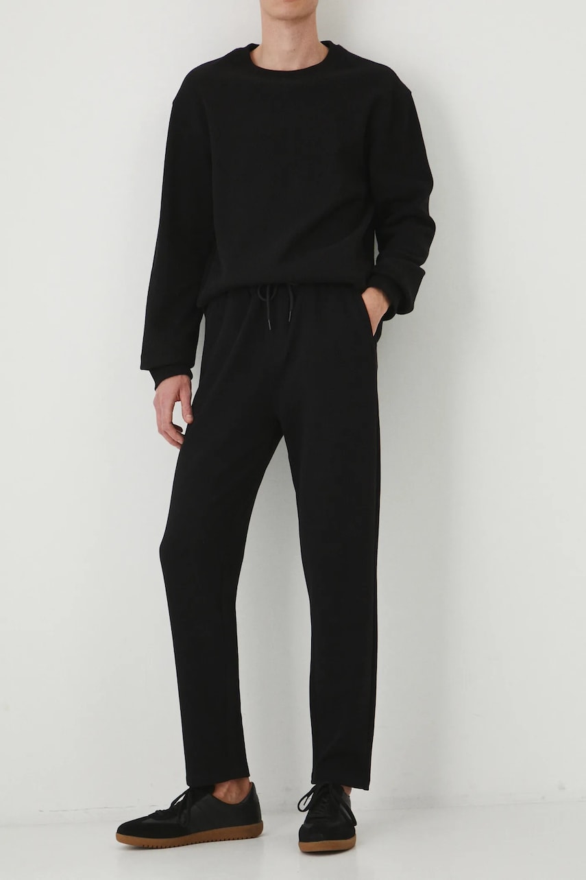 Medicine pantaloni de trening barbati, culoarea negru, neted Medicine pantaloni de trening barbati, culoarea negru, neted
