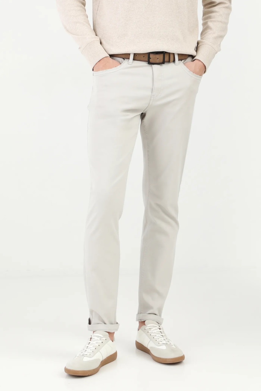 Medicine pantaloni barbati, culoarea gri, mulata Medicine pantaloni barbati, culoarea gri, mulata