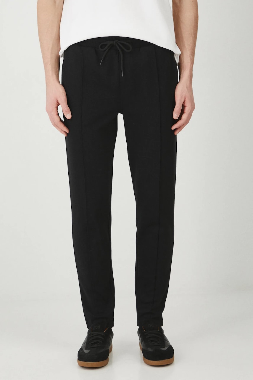 Medicine pantaloni de trening barbati, culoarea negru, neted Medicine pantaloni de trening barbati, culoarea negru, neted