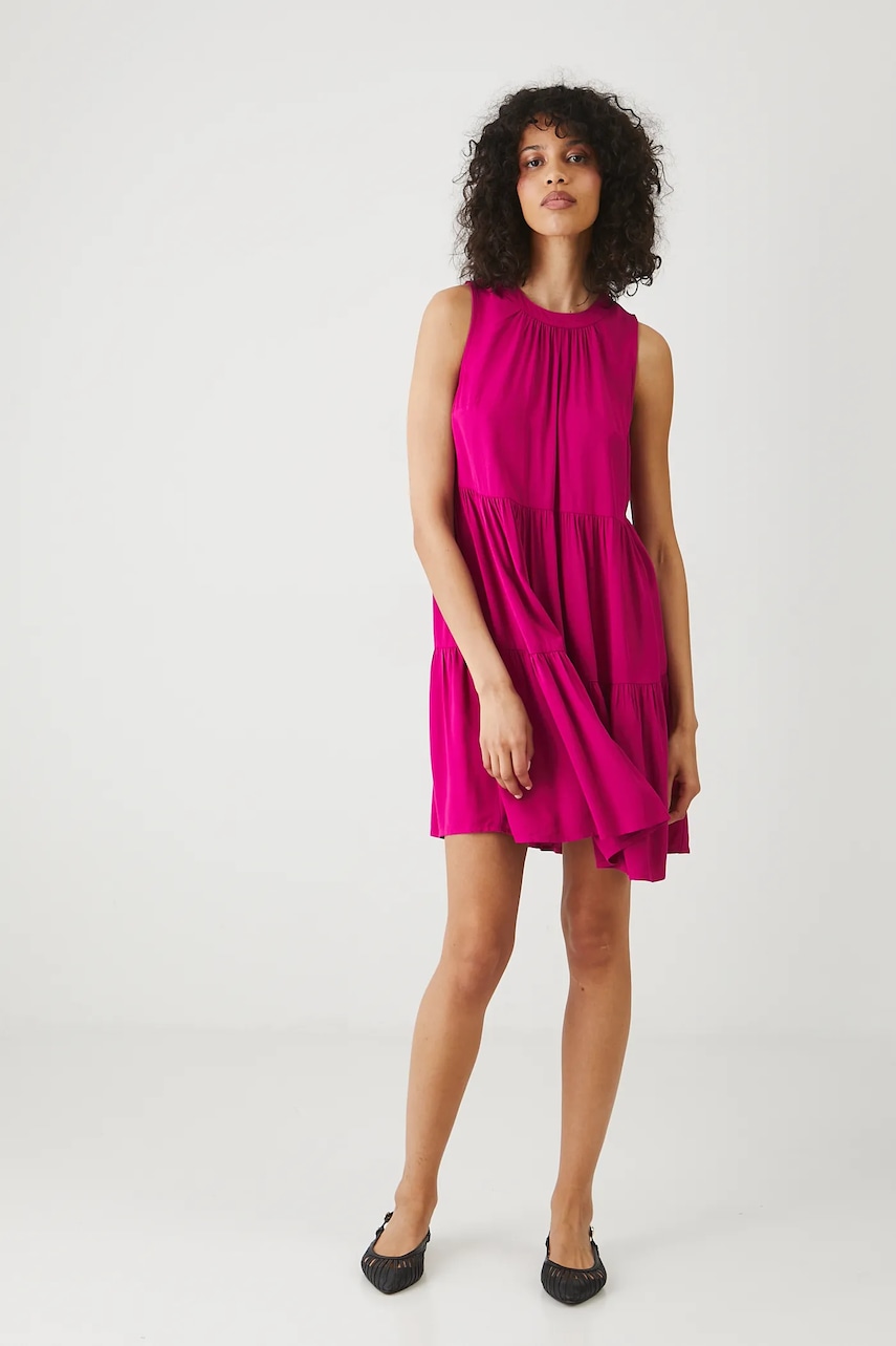 Medicine rochie culoarea roz, mini, oversize Medicine rochie culoarea roz, mini, oversize