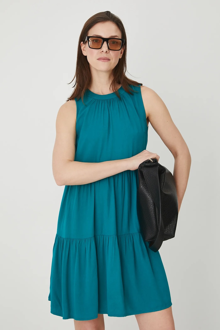 Платье Medicine цвет зелёный mini oversize