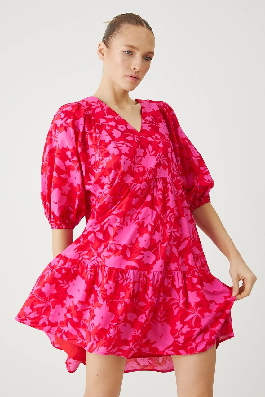 Платье Medicine цвет красный mini oversize