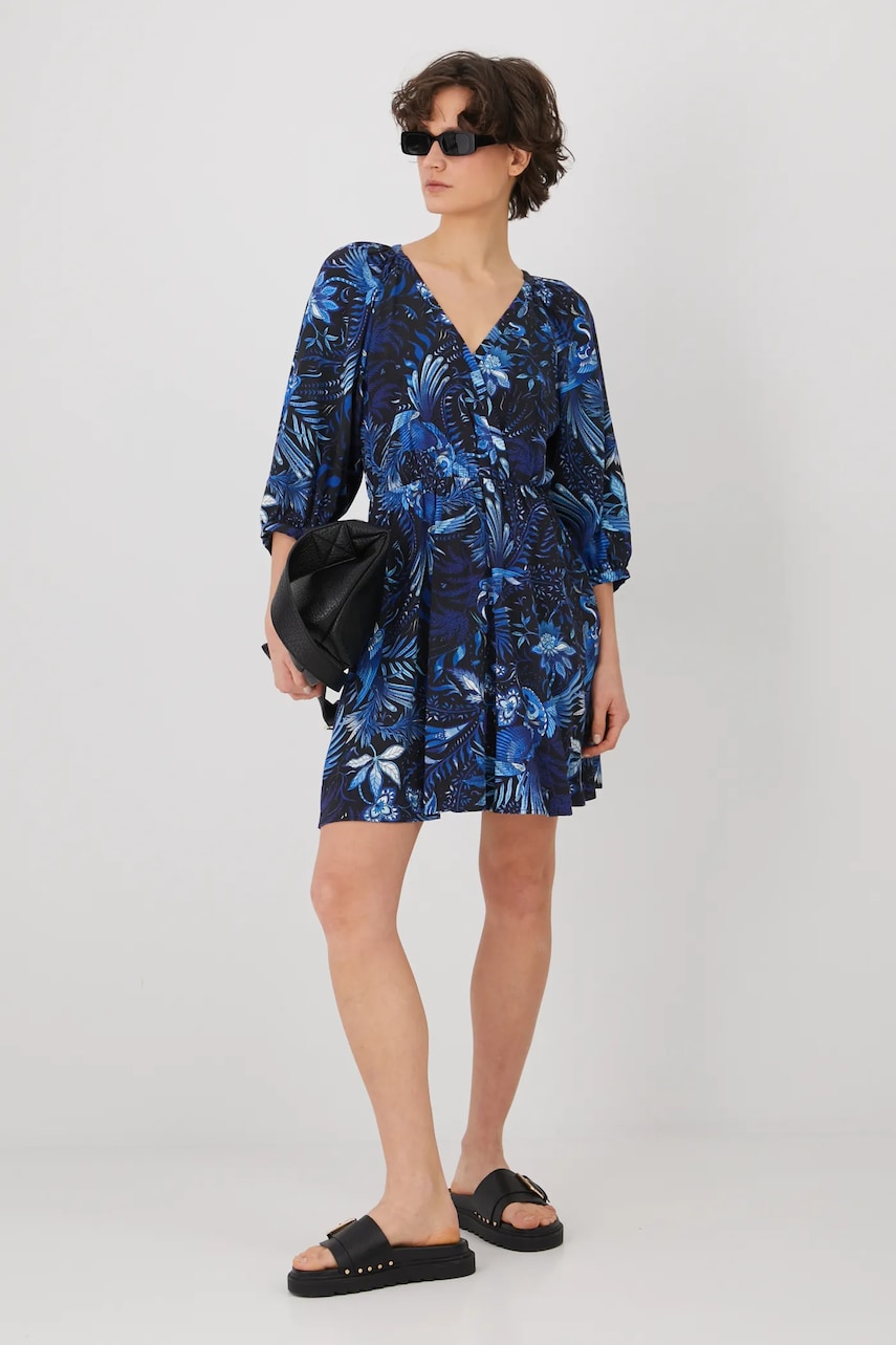 Medicine rochie culoarea negru, mini, evazati Medicine rochie culoarea negru, mini, evazati