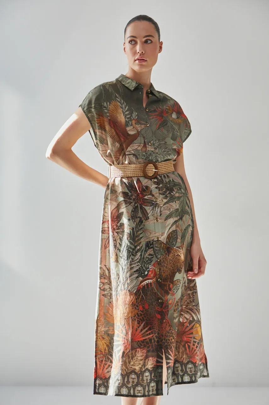 Medicine rochie maxi, dreaptă