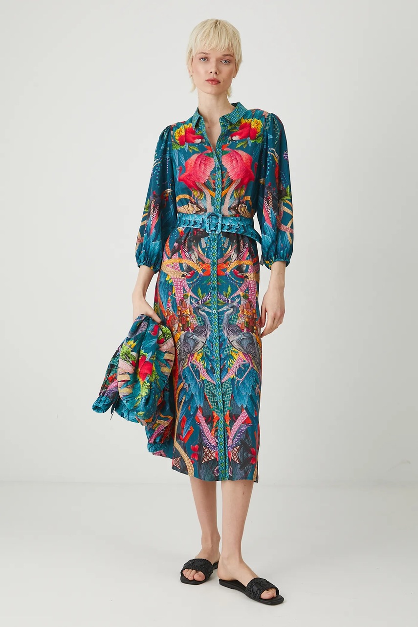 Платье midi прямая