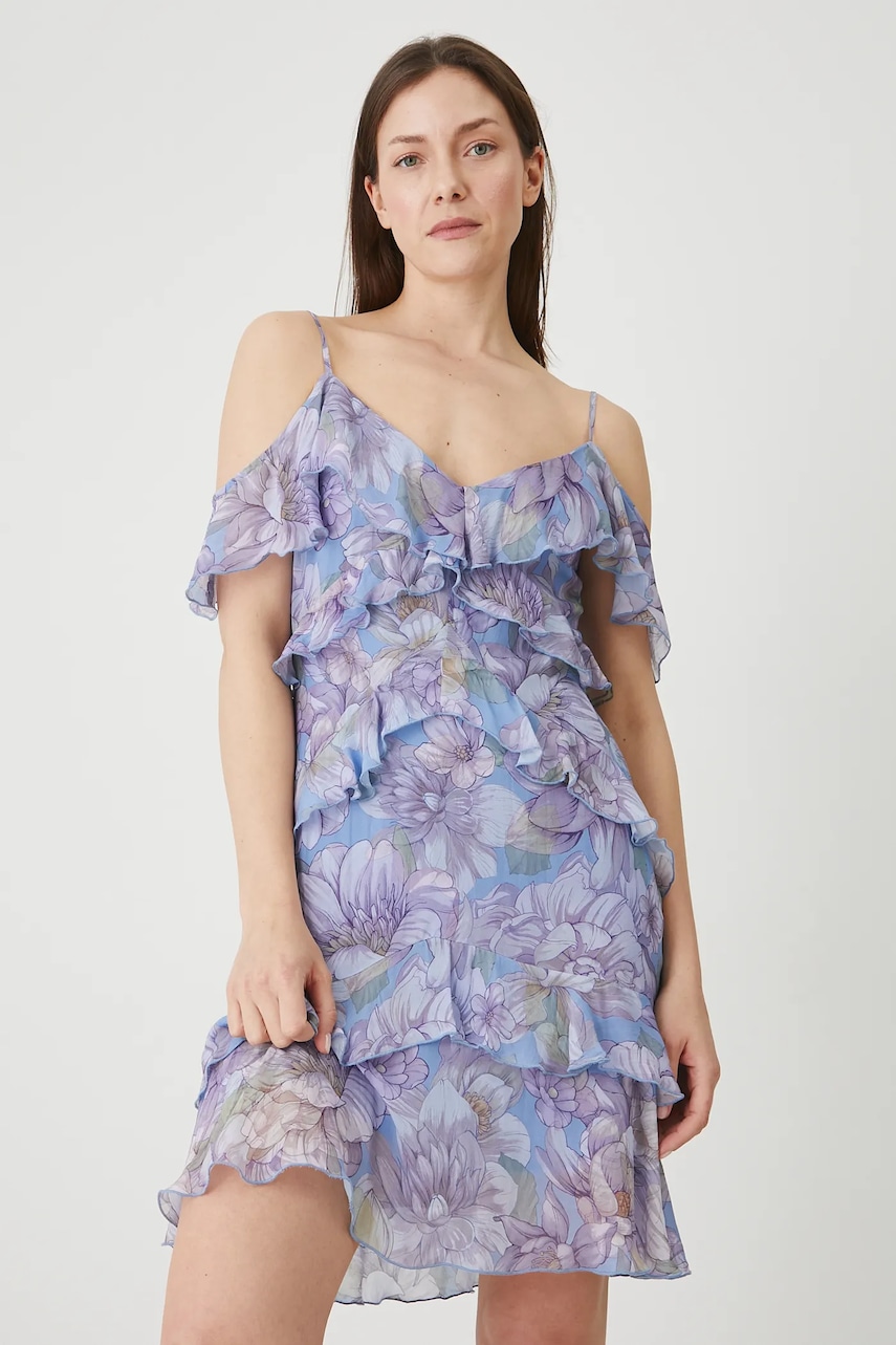 Medicine rochie mini, evazată