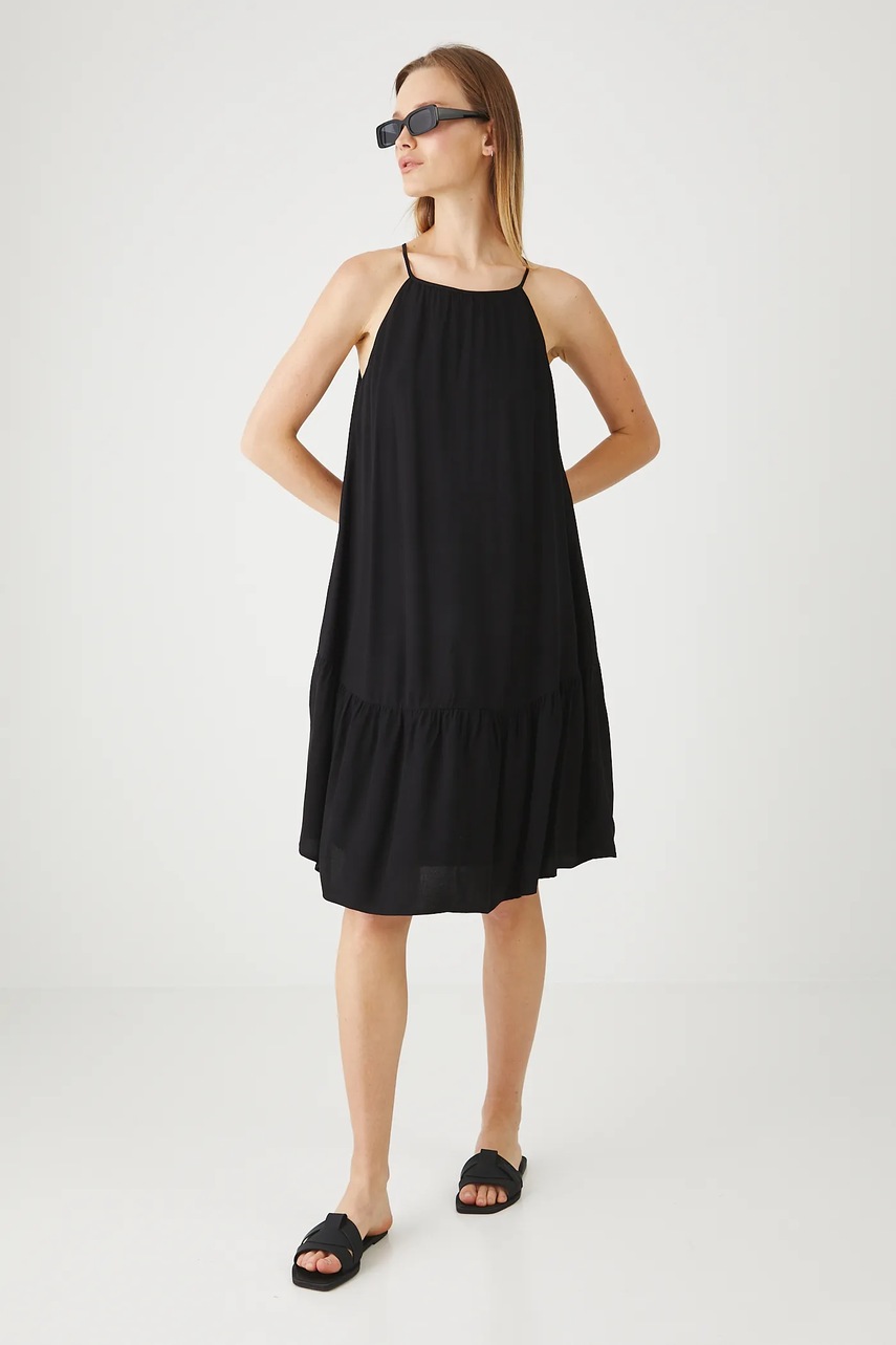 Платье Medicine цвет чёрный mini oversize