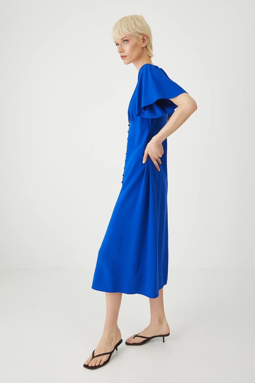 Medicine rochie din amestec de in midi, evazati Medicine rochie din amestec de in midi, evazati