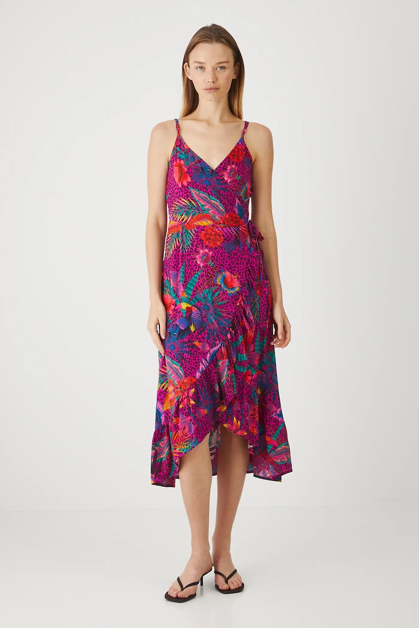 Medicine rochie midi, evazati