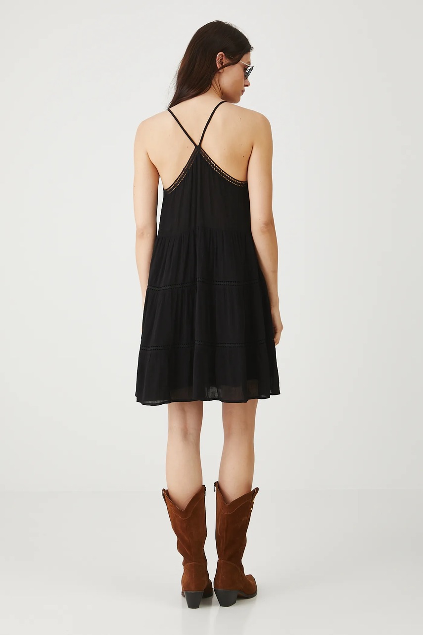 Платье Medicine цвет чёрный mini oversize