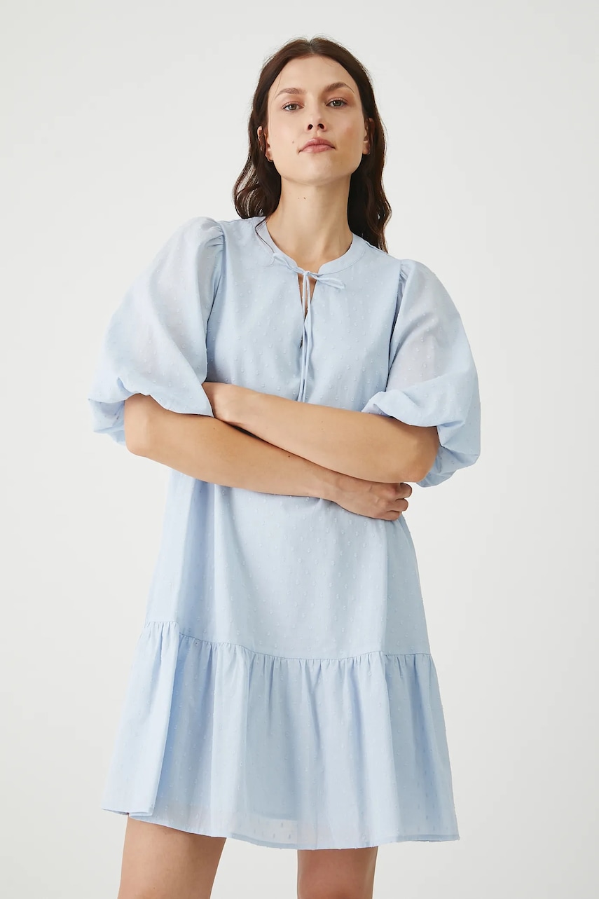 Medicine rochie din bumbac mini, oversize