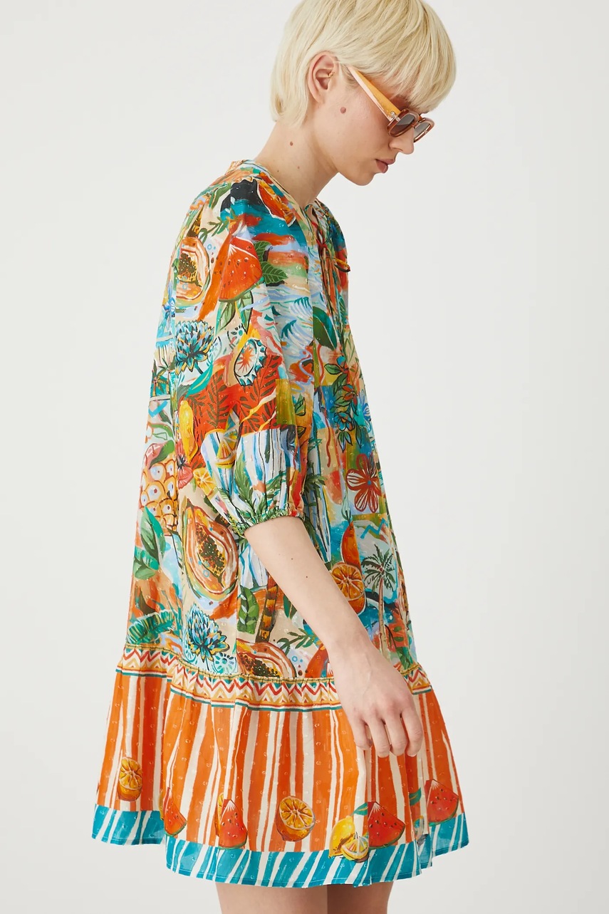 Bavlněné šaty Medicine (obrázek 4)