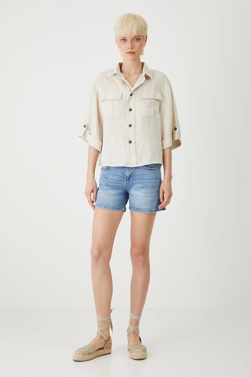 Шорты Medicine однотонная средняя посадка