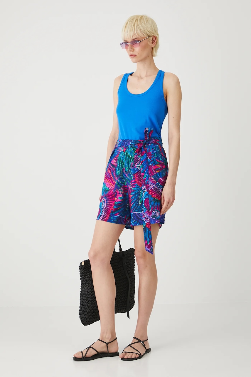 Medicine pantaloni scurti modelator, high waist