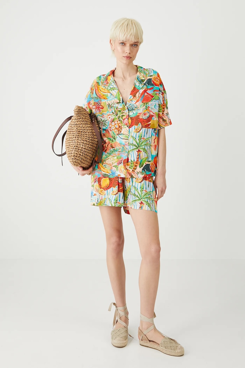 Шорты Medicine узор средняя посадка