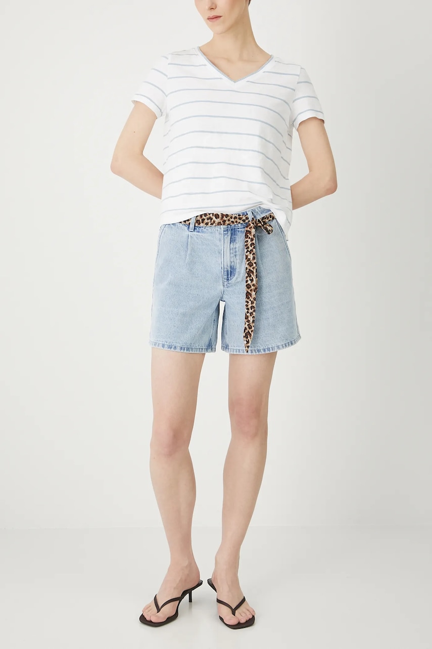 Medicine pantaloni scurti neted, medium waist