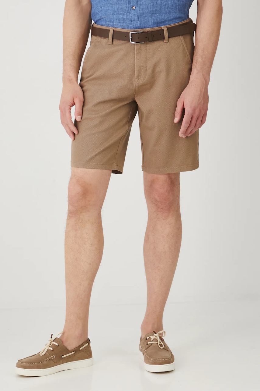 Medicine pantaloni scurti culoarea bej