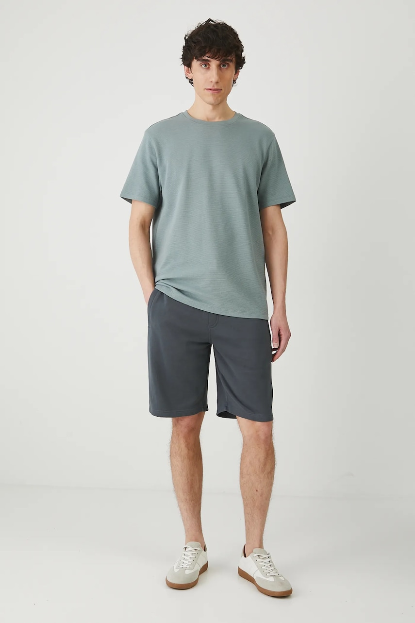 Medicine pantaloni scurti barbati, culoarea verde