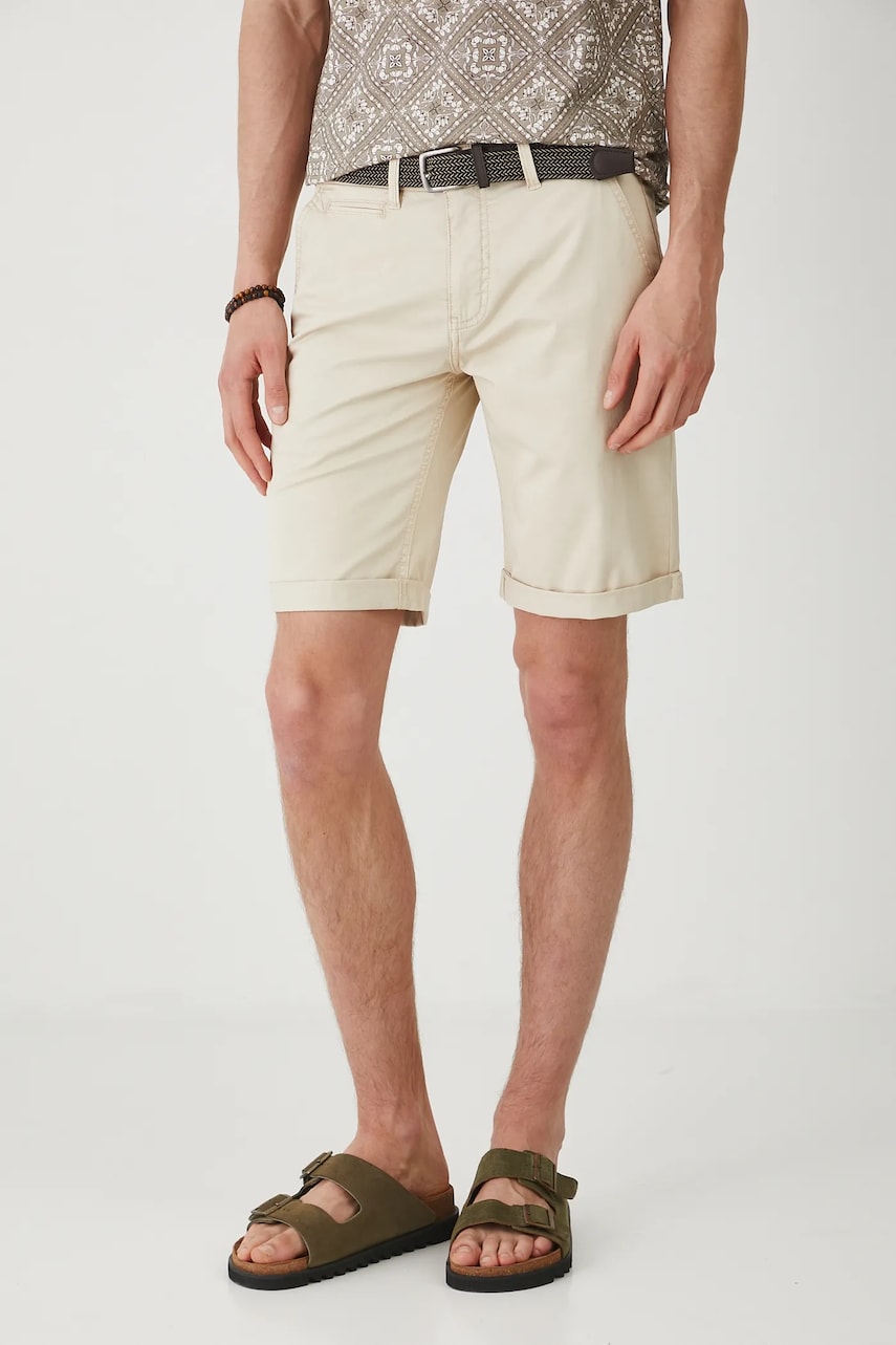 Medicine pantaloni scurti barbati, culoarea bej Medicine pantaloni scurti barbati, culoarea bej