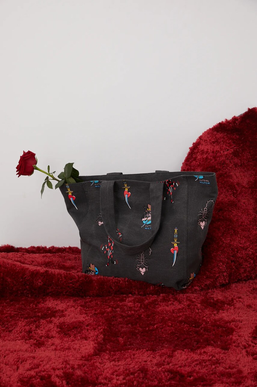 Medicine geanta de bumbac culoarea gri