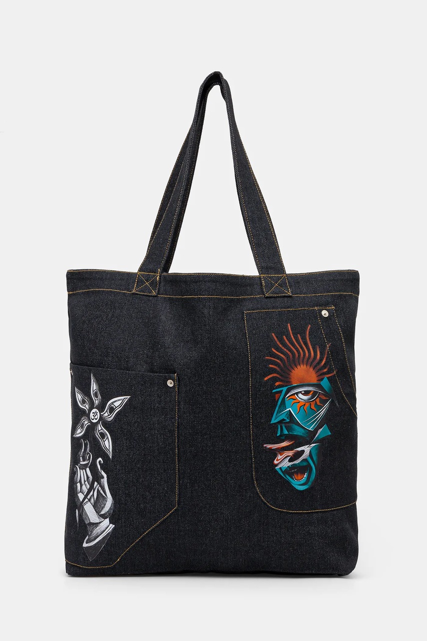 Джинсовая сумка Medicine цвет чёрный