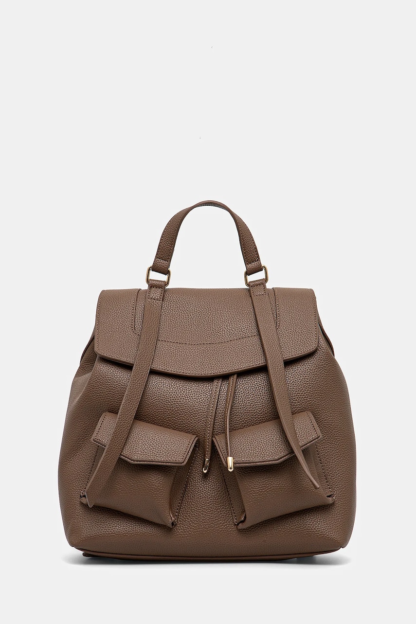 Medicine rucsac femei, culoarea maro, mare, neted Medicine rucsac femei, culoarea maro, mare, neted