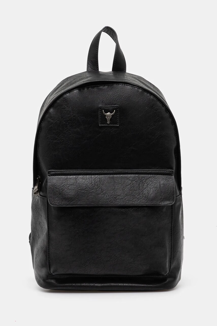 Medicine rucsac barbati, culoarea negru, mare, neted