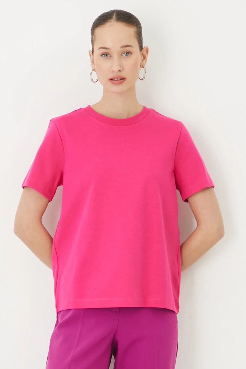 Medicine tricou din bumbac femei, culoarea roz