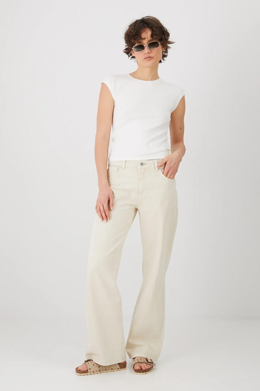 Medicine tricou femei, culoarea bej