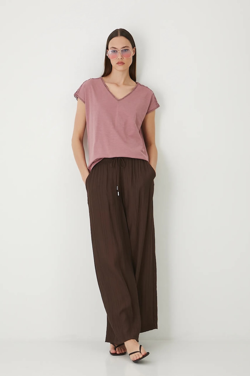 Medicine tricou din bumbac culoarea roz