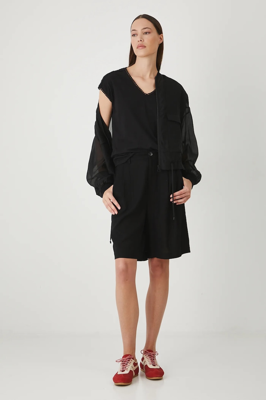 Medicine tricou din bumbac culoarea negru