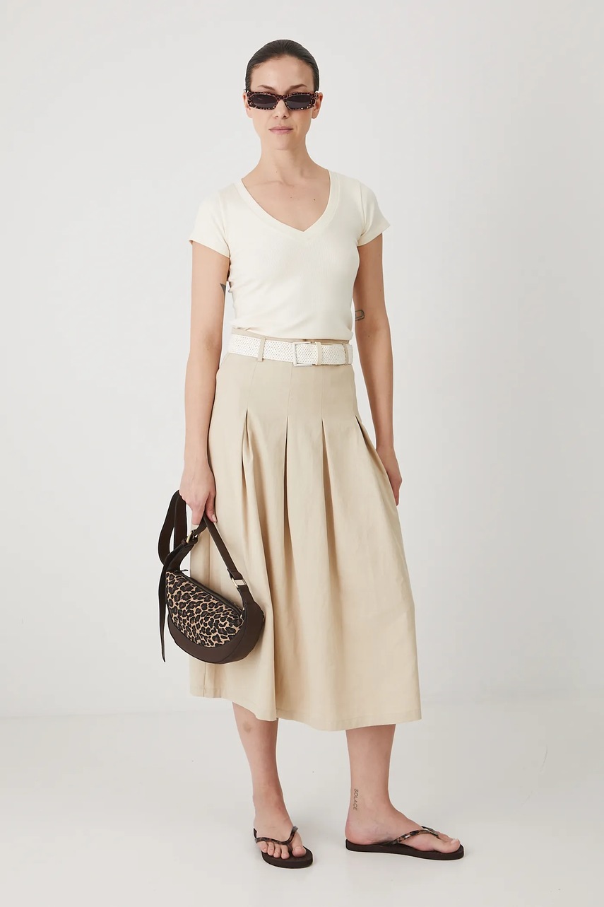 Футболка Medicine цвет бежевый