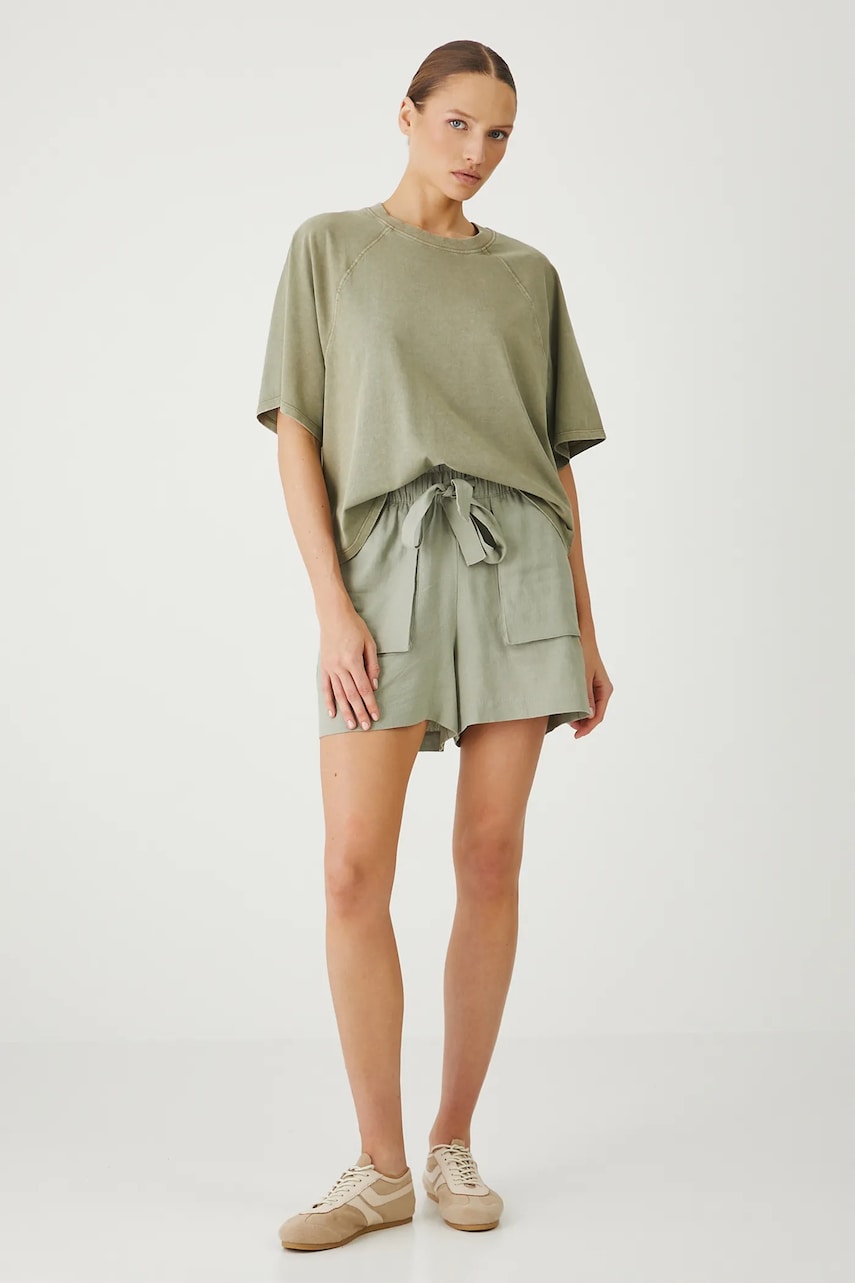 Medicine tricou din bumbac culoarea verde
