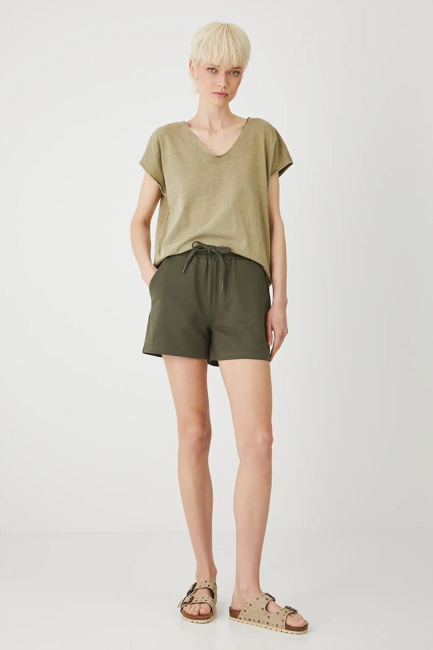 Хлопковая футболка Medicine цвет зелёный